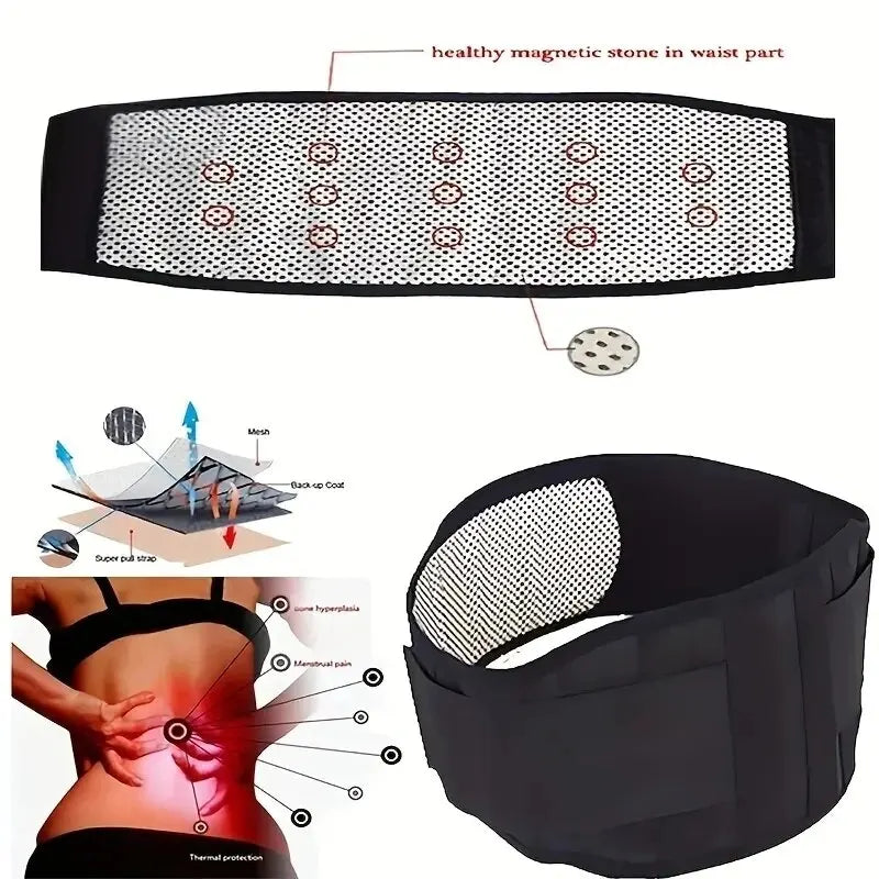 Adjustable Self-heating Waist Massage Belt