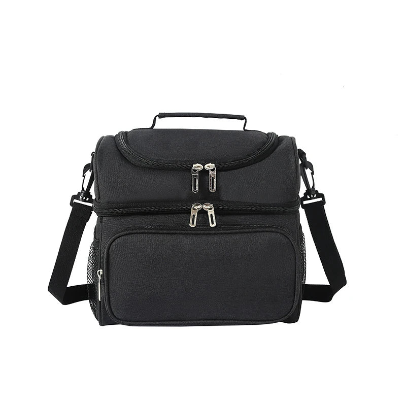 Double-layer Insulated Lunch Bag
