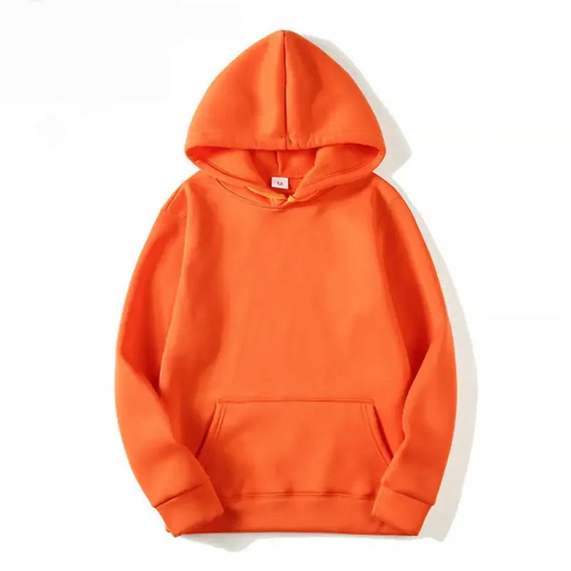 Plain Fleece Men Hoodies