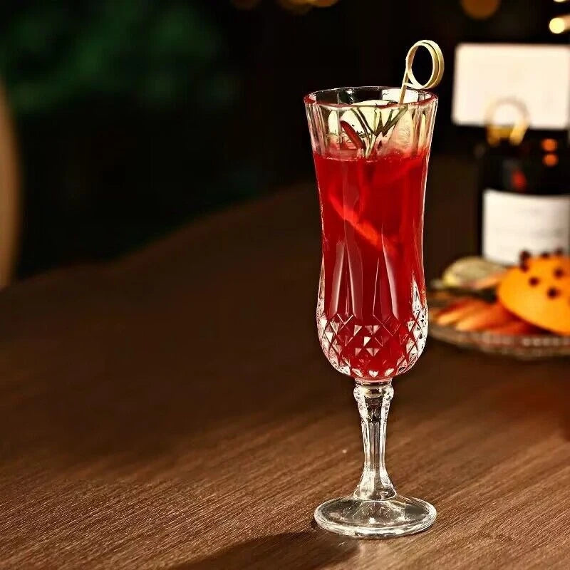 Vintage Crystal Cocktail Goblet