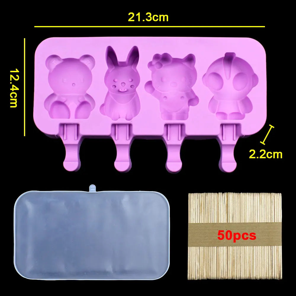 DIY Ice Cream Silicone Molds