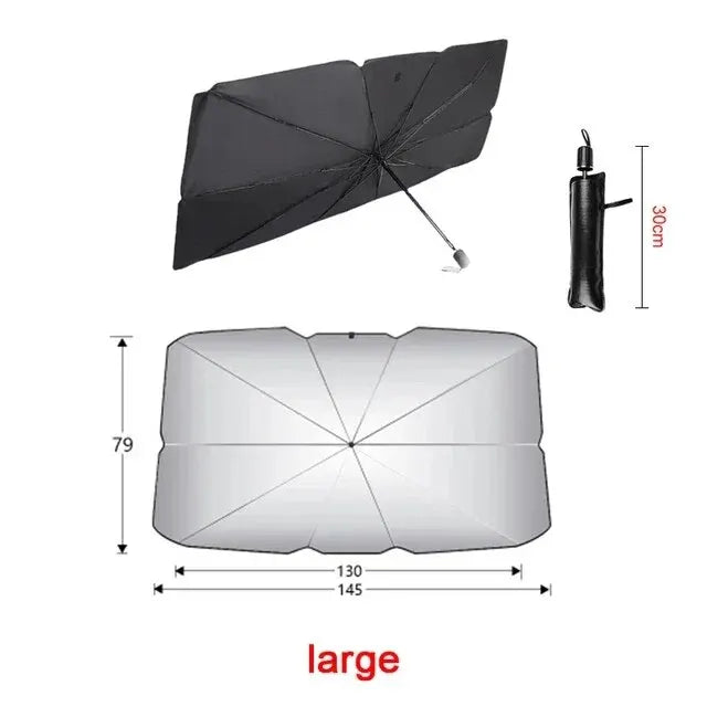 Windshield Folding Front Parasol Umbrella