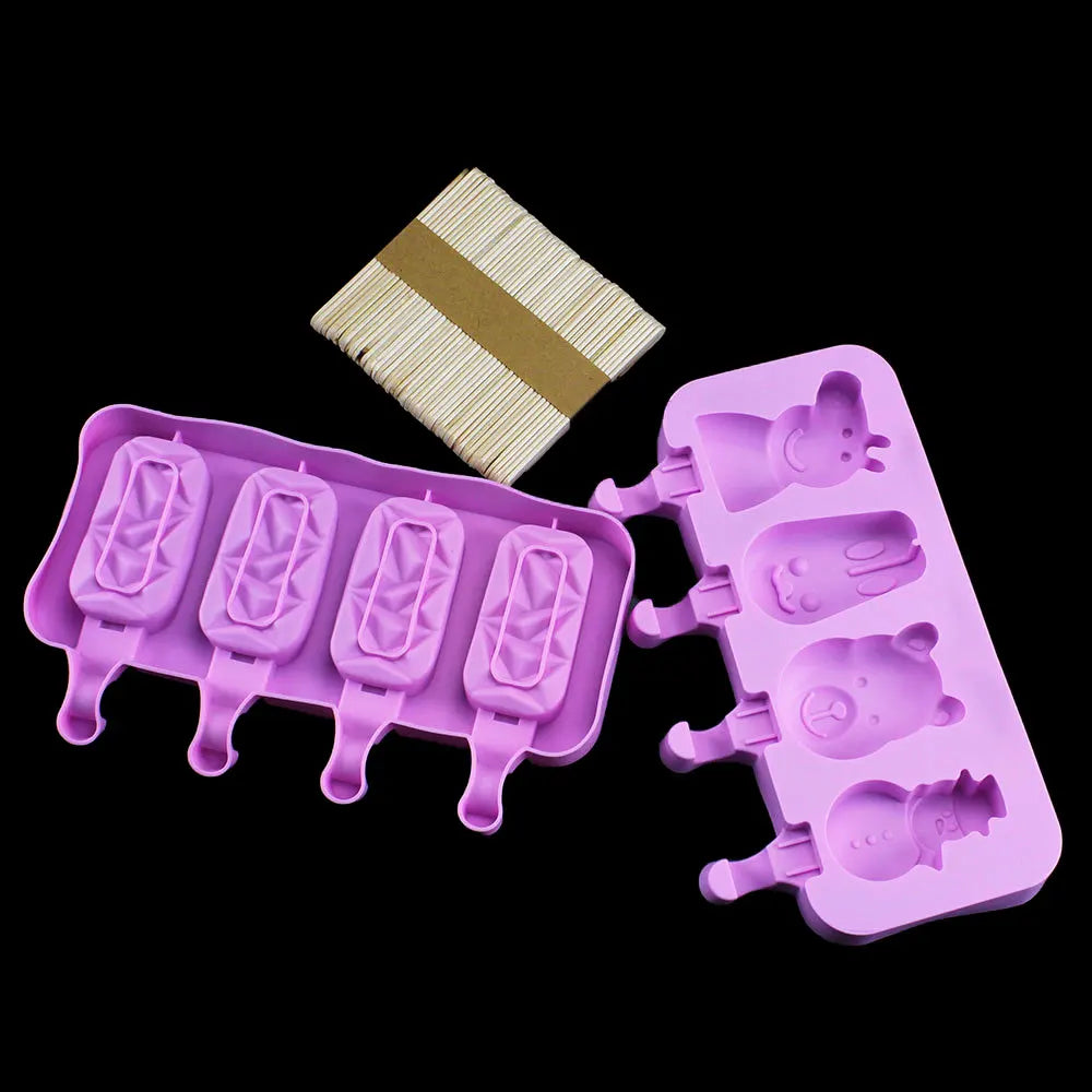 DIY Ice Cream Silicone Molds