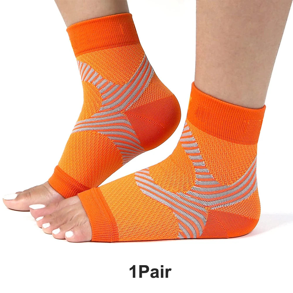 1Pair Sports Ankle Brace Compression Socks