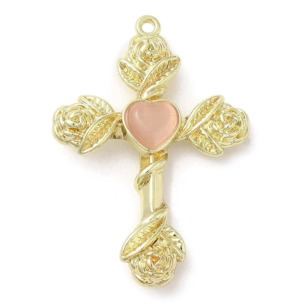 20pcs Cross Pendant Charms