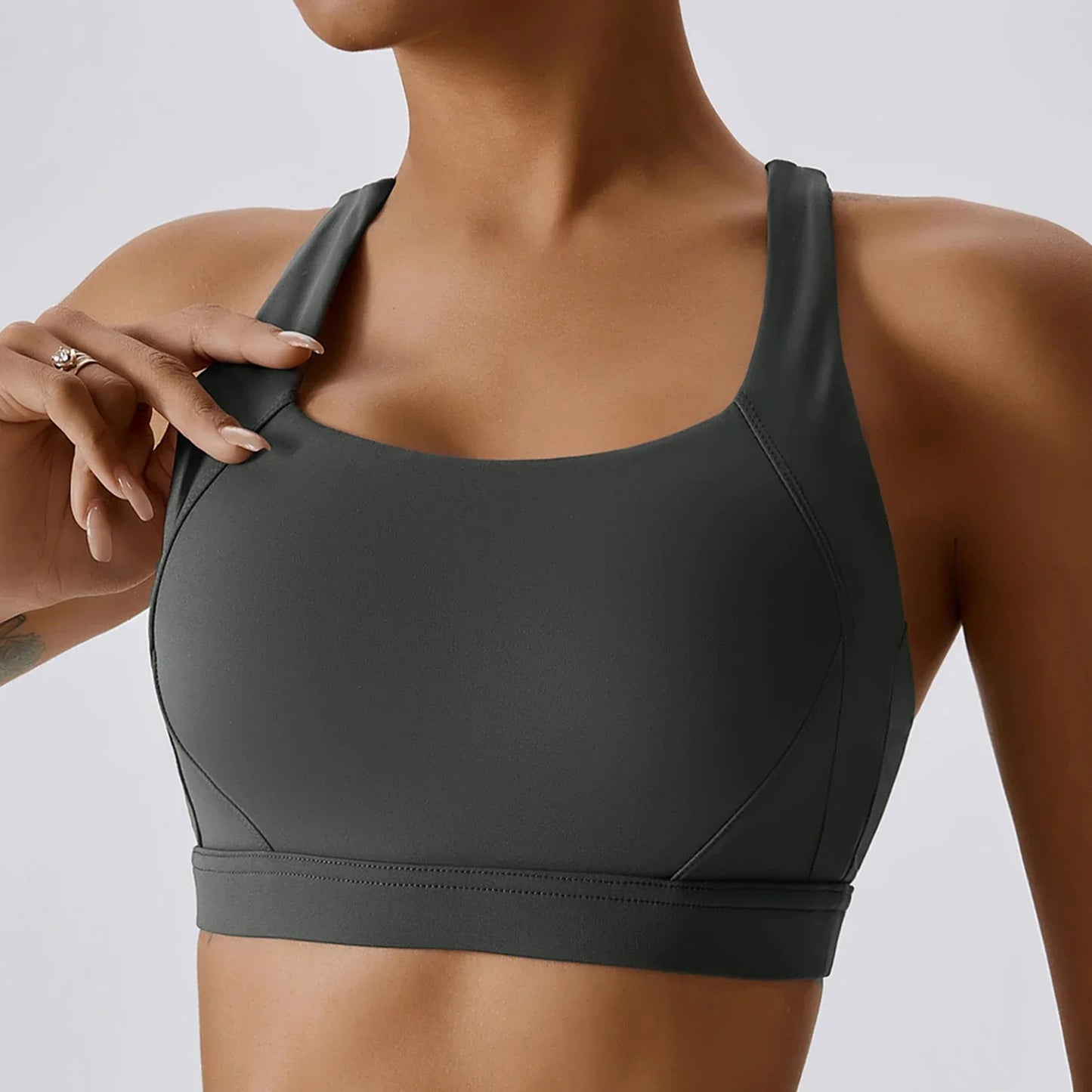 Wireless Breathable Plus Size Yoga Bra