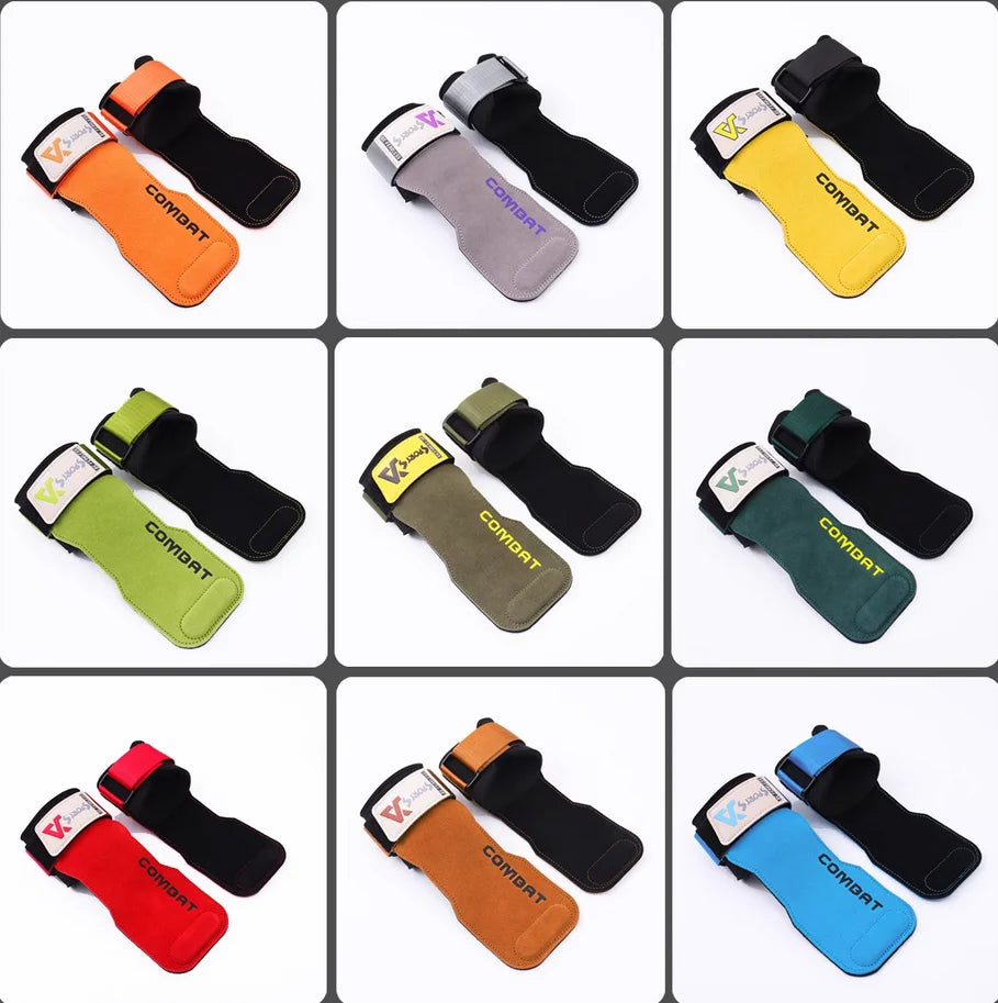 Professional Cowhide Gym Gloves