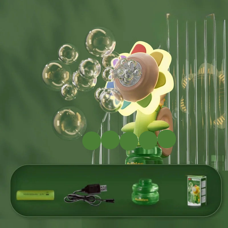 Sunflower Bubbles