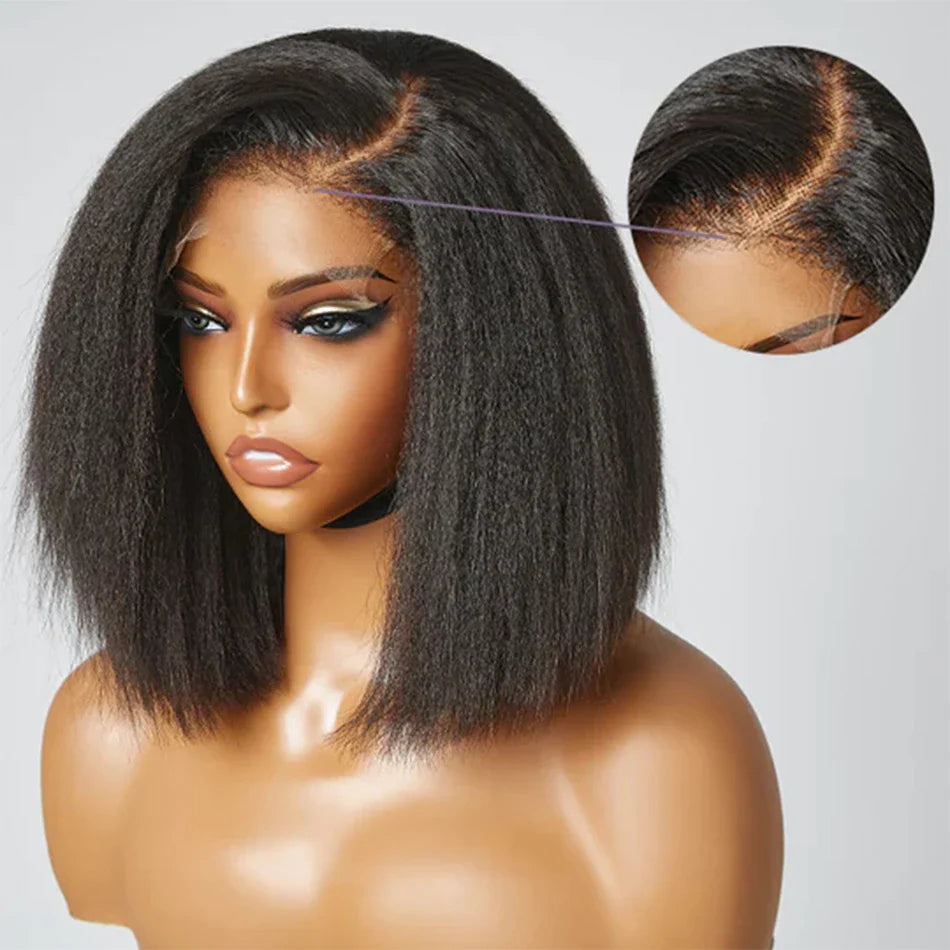 Yaki Straight Wear And Go Glueless Human Wigs - MONLANE