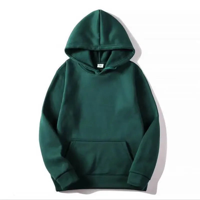 Plain Fleece Men Hoodies