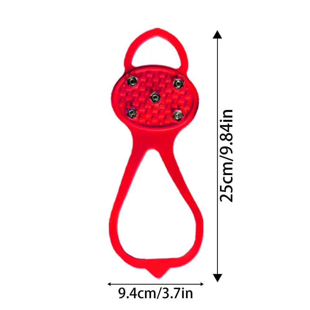 5 Teeth Ice Gripper For Shoes