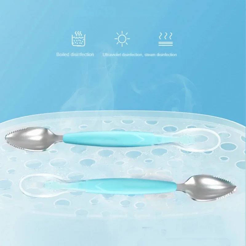 Fruit Scraping Mud Spoon