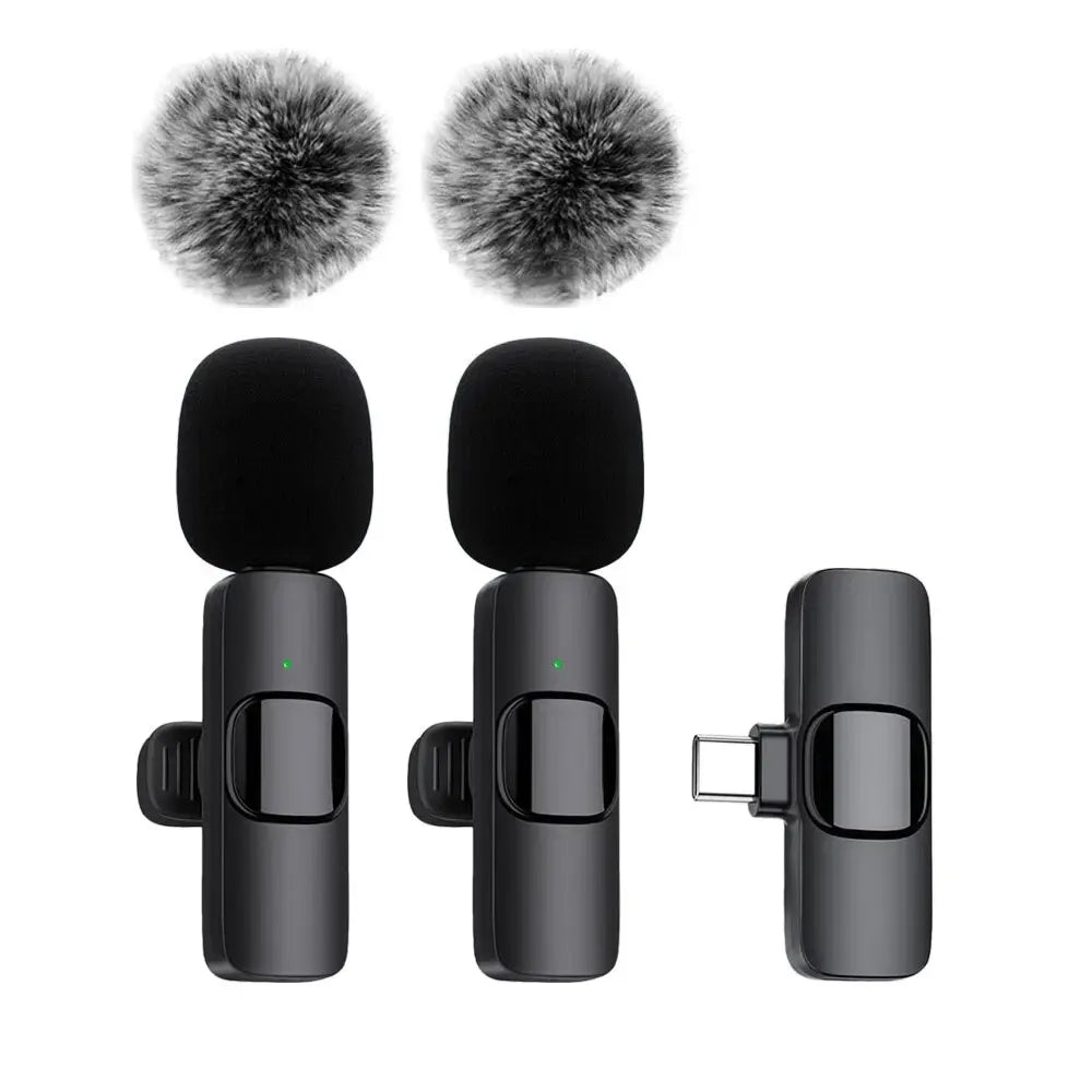 Wireless Lavalier Mic for iPhone