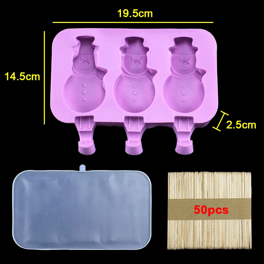 DIY Ice Cream Silicone Molds
