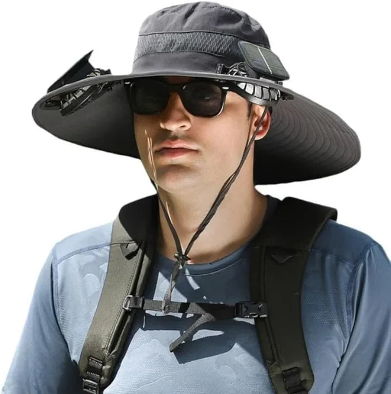 Solar Fan Bucket Hat
