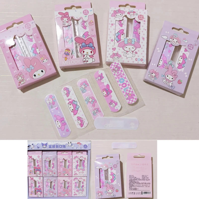 10Pcs Cute Hello Kitty Band Aid
