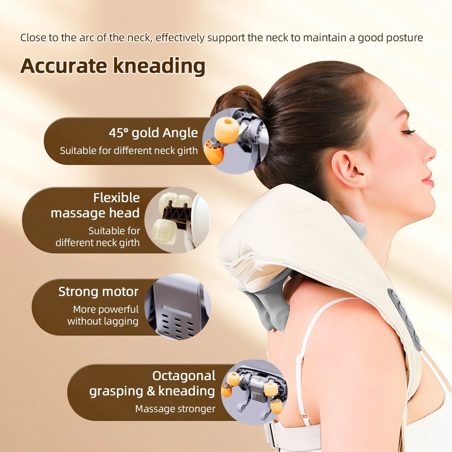 Wireless Neck And Shoulder Massager - MONLANE