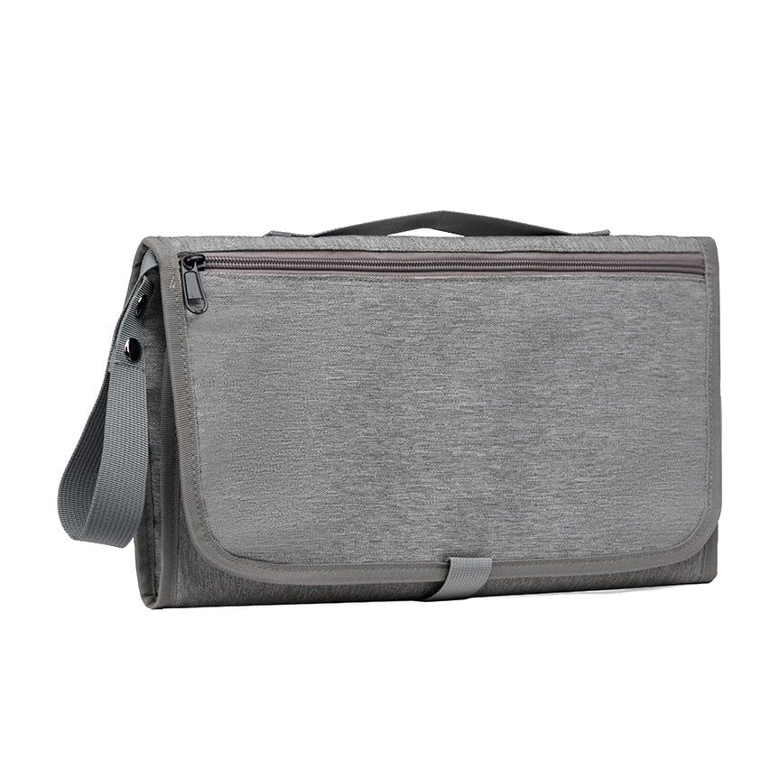 Portable Diaper Changing Pad Portable Baby Changing Pad with Pockets Waterproof Travel Diaper Changing Station Kit Baby Gifts - MONLANE