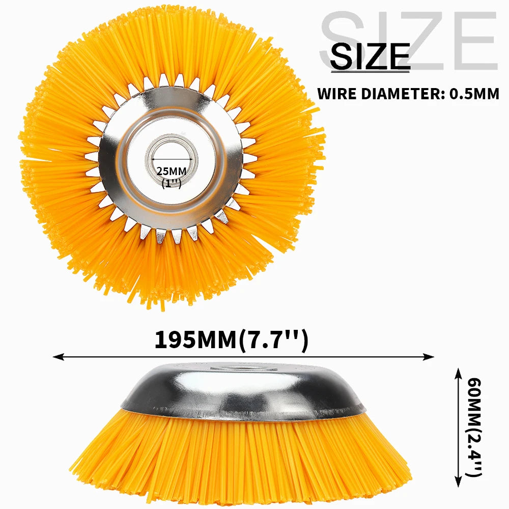 Rotary Weed Brush