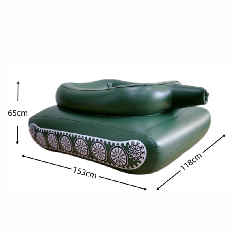 Inflatable Floating Toy Tank