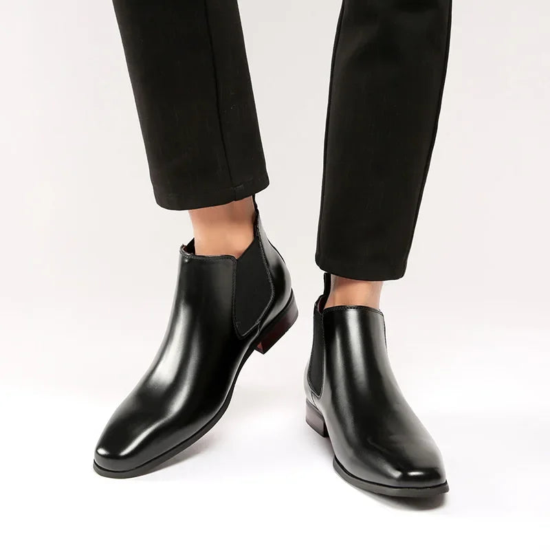 Autumn Winter  Handmade Men Boots