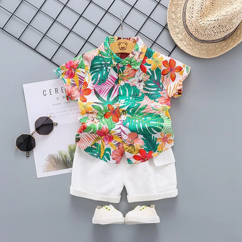 Kids Beach Clothes Set