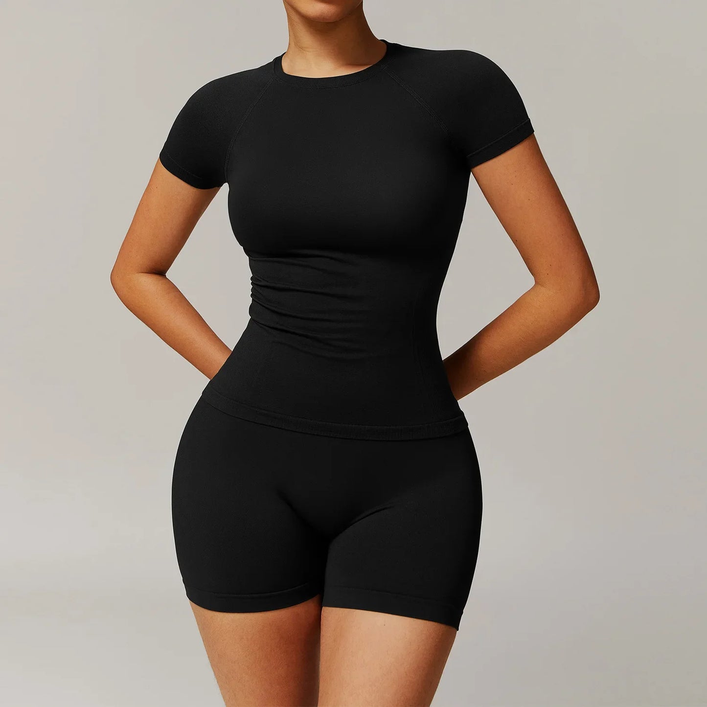 Seamless 2 Piece Fitness Leggings Set