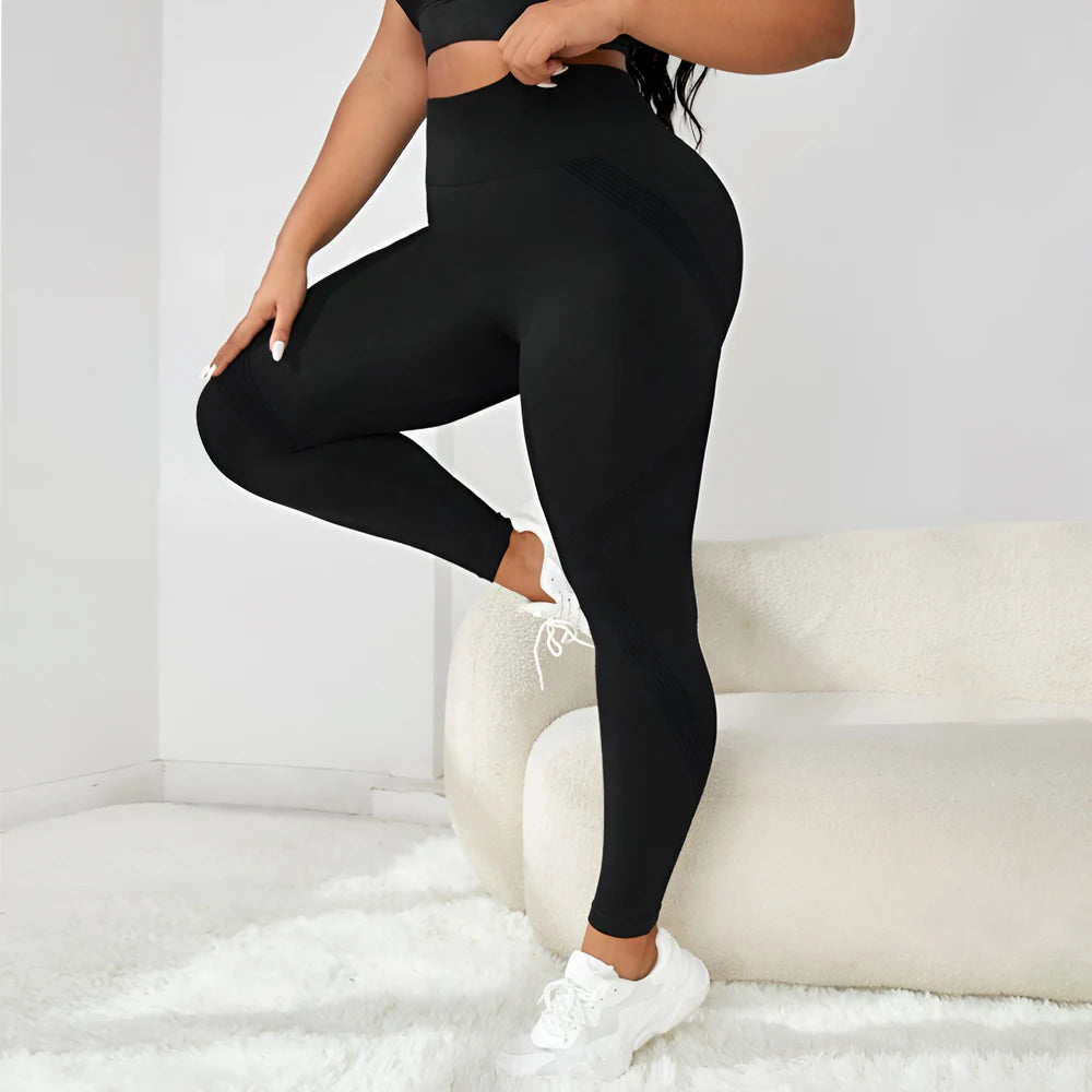 Plus Size Seamless Yoga Pants