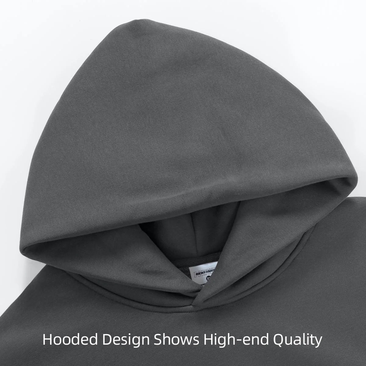 Cotton Plus Velvet Hooded Sweater