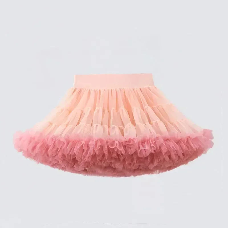 Lace Skirt Girls Fluffy Tutu Skirt