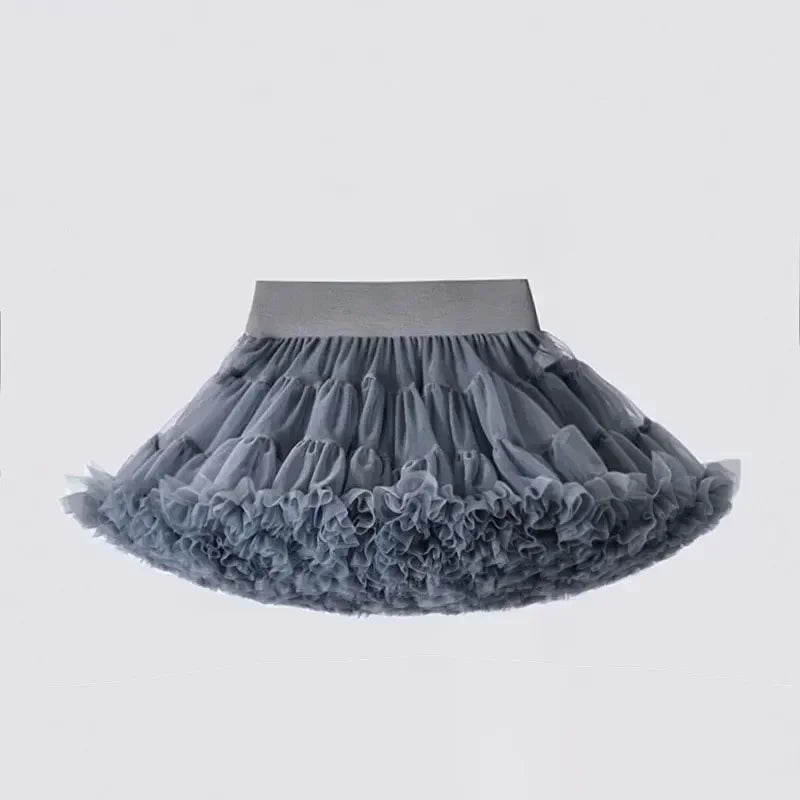 Lace Skirt Girls Fluffy Tutu Skirt