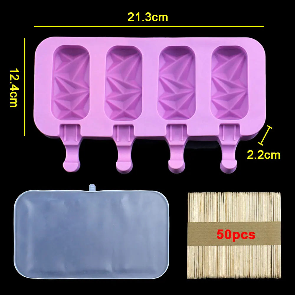 DIY Ice Cream Silicone Molds