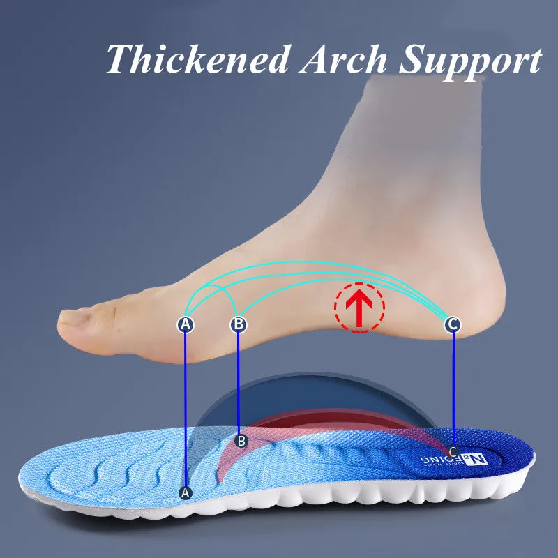 Latex Memory Foam Insoles - MONLANE