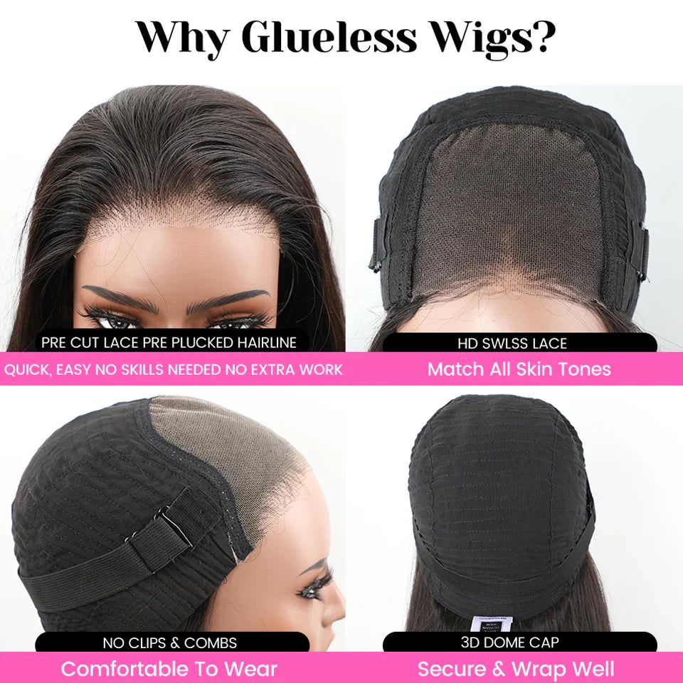 Short Bob Lace Front preplucked human wig - MONLANE
