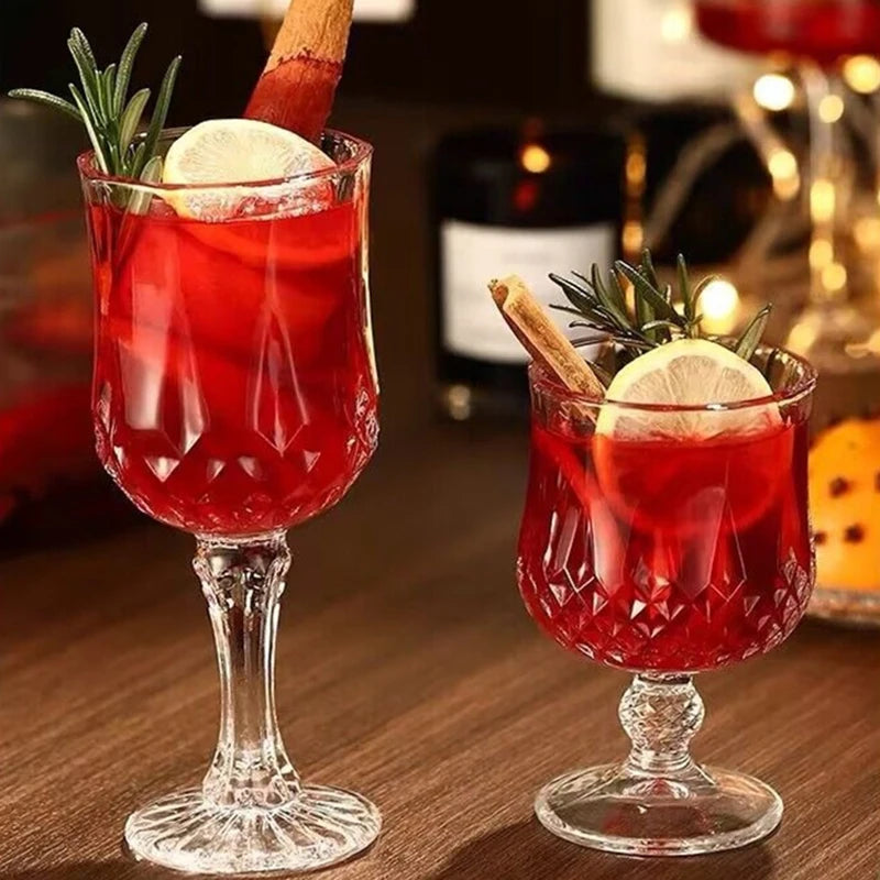 Vintage Crystal Cocktail Goblet