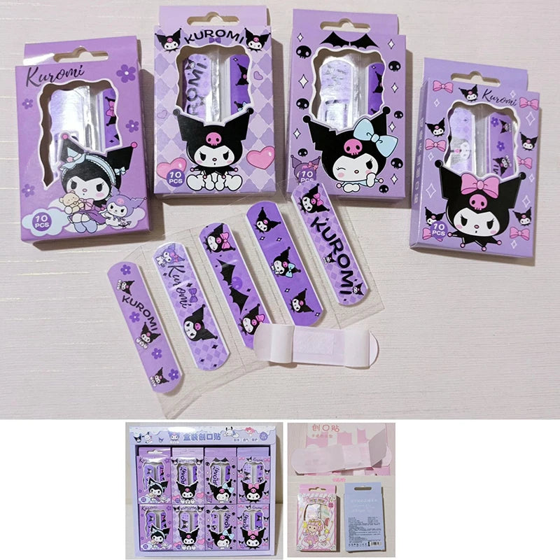 10Pcs Cute Hello Kitty Band Aid