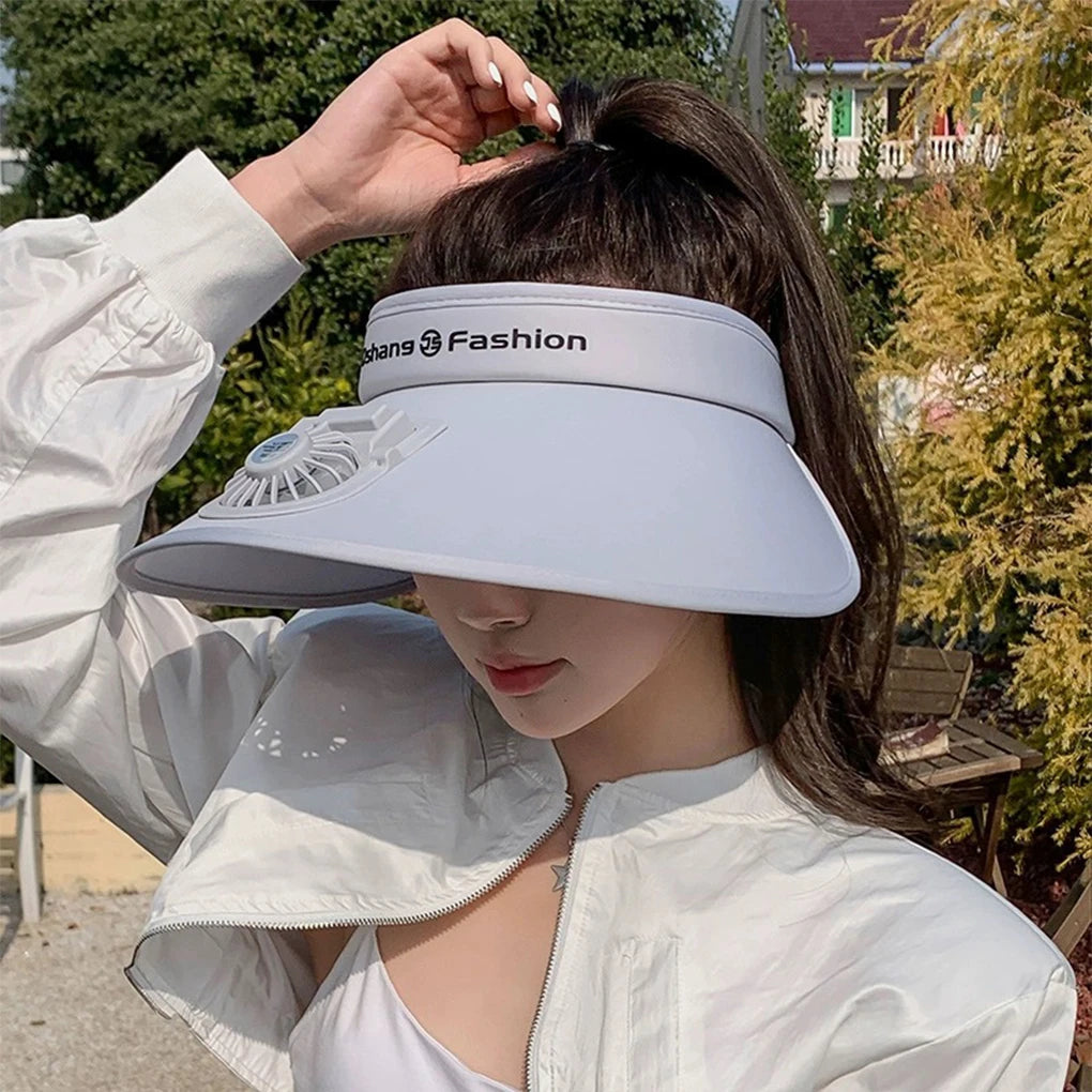 Solar Fan Hat