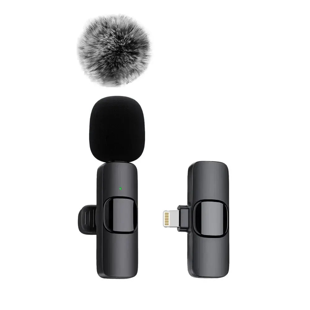 Wireless Lavalier Mic for iPhone