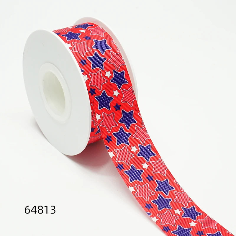 Fourth Of July Printed Ribbons