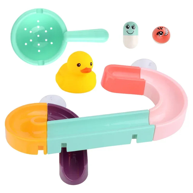 Track Slide  Bathtub Shower Toy