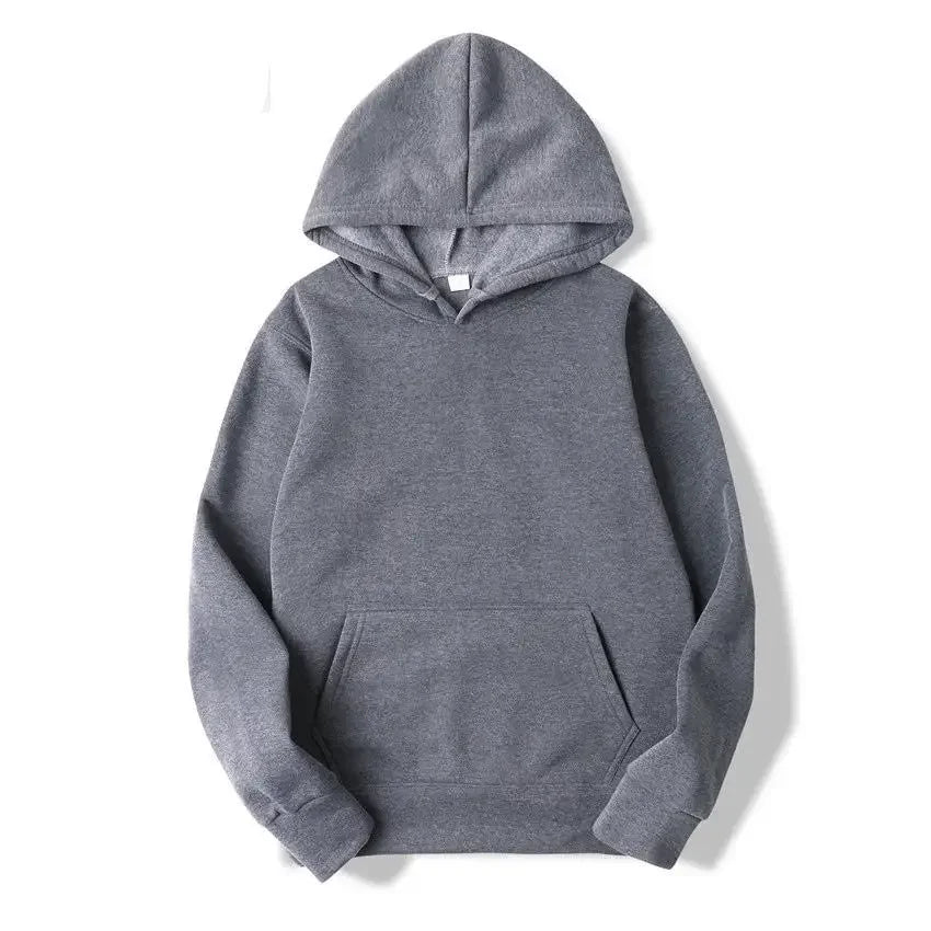 Plain Fleece Men Hoodies
