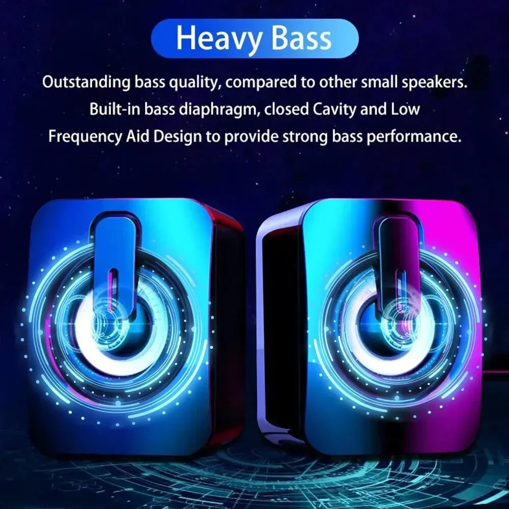USB Wired LED Light Desktop Computer