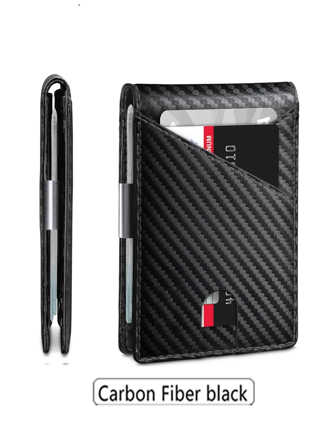 Minimalist anti-theft card holder