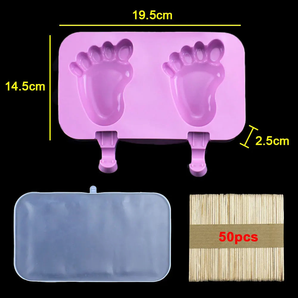 DIY Ice Cream Silicone Molds