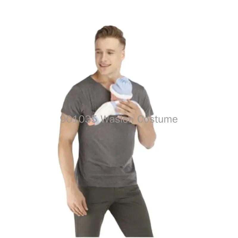Safety Kangaroo Pocket T Shirt Baby Carrier