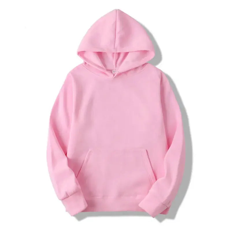 Plain Fleece Men Hoodies
