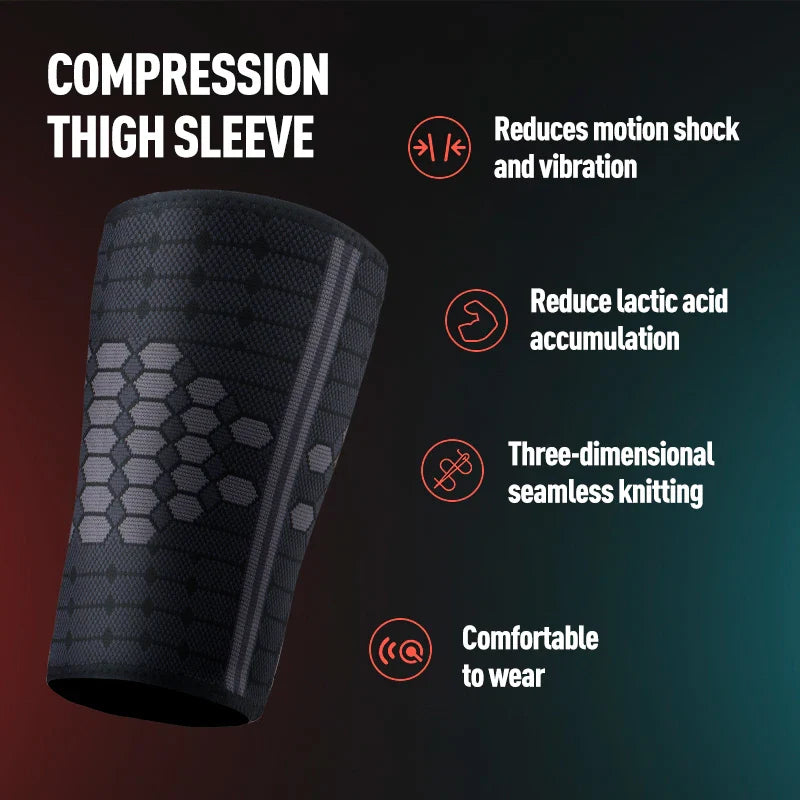 Thigh Compression Sleeves Hamstring Quad Wrap - MONLANE