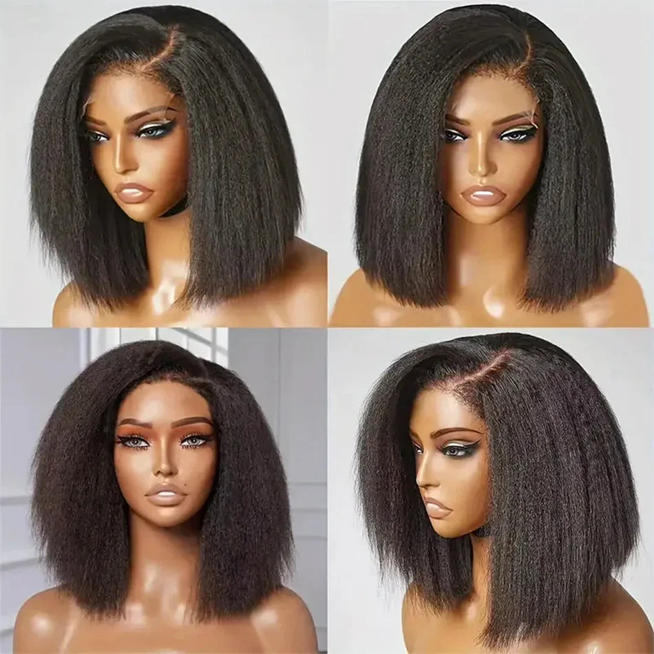 Yaki Straight Wear And Go Glueless Human Wigs - MONLANE