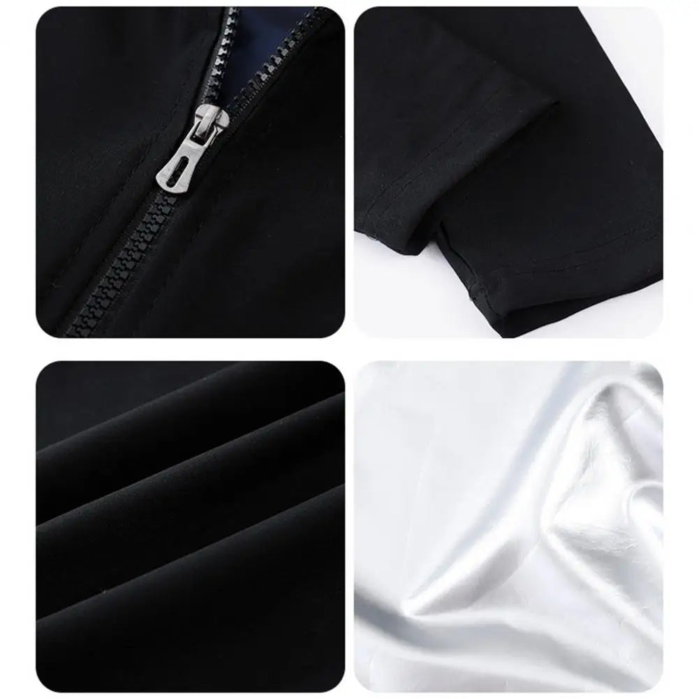 Zipper Closure Sauna Suit