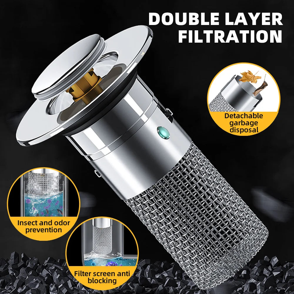 Pop-Up Sink Filter Plug